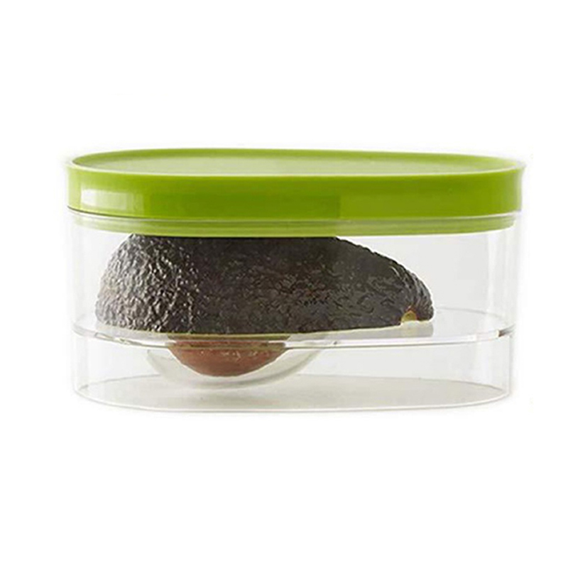Kitchen Baking Storage - กล่องเก็บอะโวคาโด ประหยัดพื้นที่ กล่องพลาสติกใส่ผลไม้สำหรับใช้ในบ้าน อุปกรณ์ครัว กล่องเก็บผัก