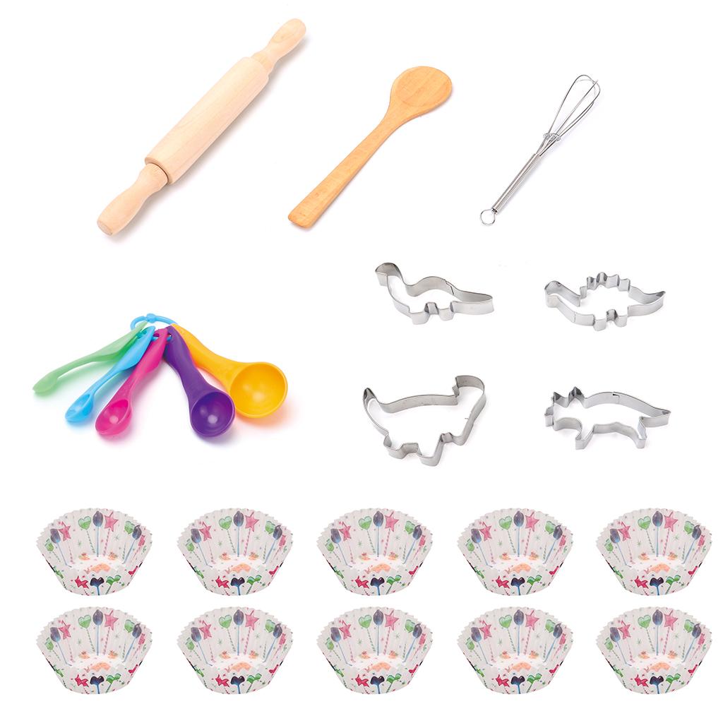 ชุดเครื่องแต่งกายเชฟเด็ก 25 ชิ - Kitchen Kids Baking Set บทวิจารณ์และราคา