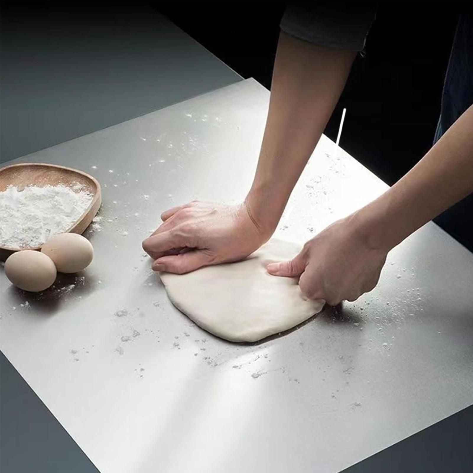 เขียงสแตนเลสแบบไม่ติดกระทะสองด - Kitchen Baking Tools บทวิจารณ์และราคา