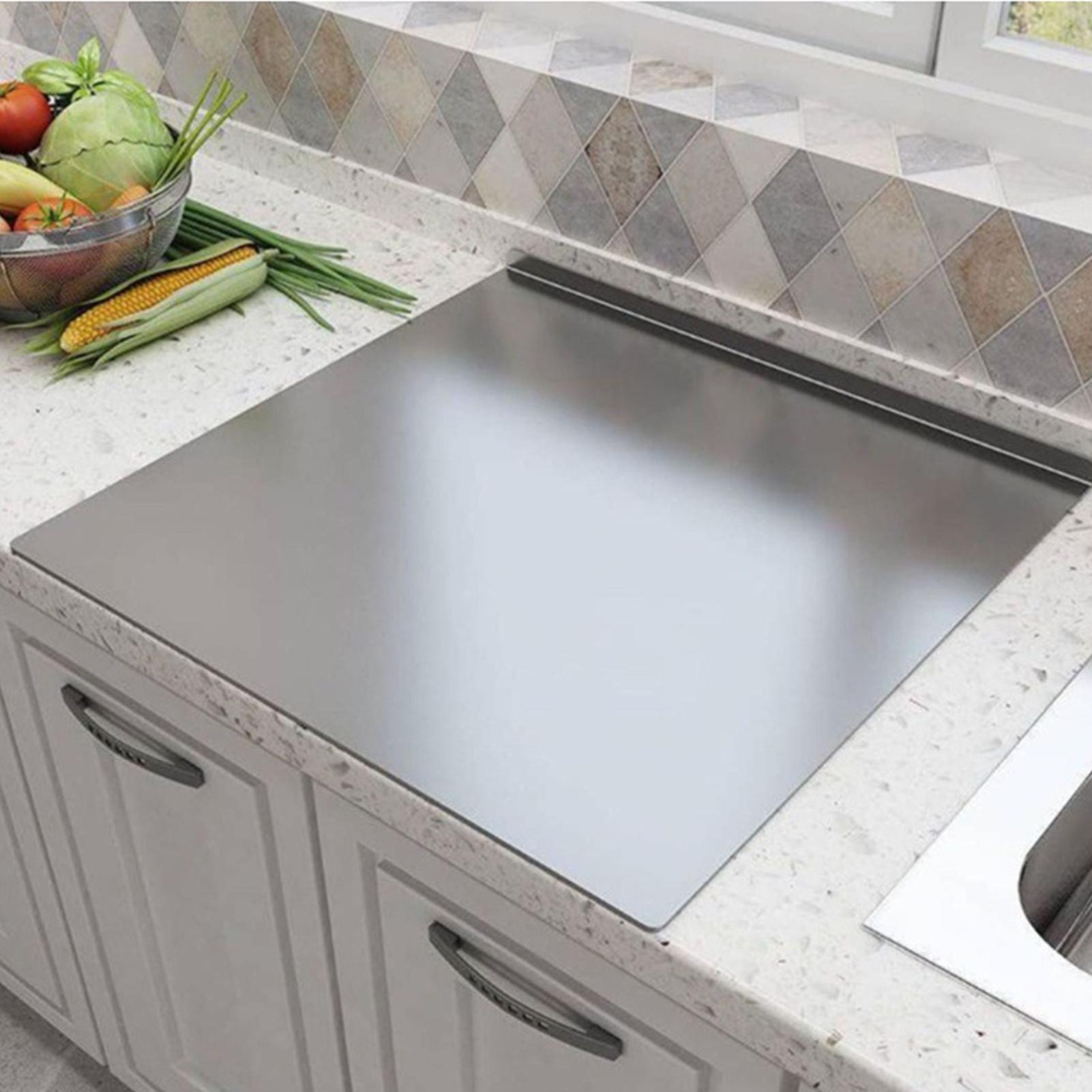 เขียงสแตนเลสแบบไม่ติดกระทะสองด - Kitchen Baking Tools บทวิจารณ์และราคา
