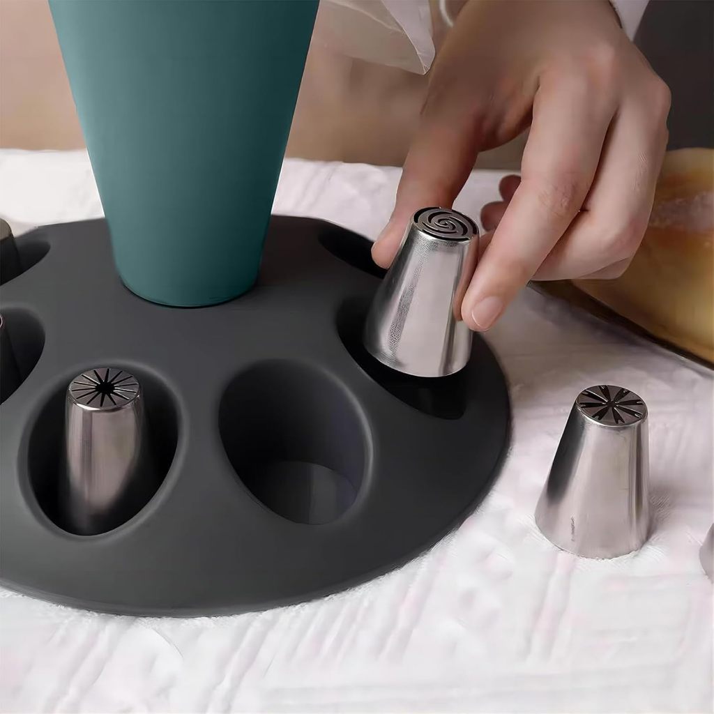 ถุงบีบครีมแต่งหน้าเค้ก 1 ชิ้น  - Kitchen Baking Tools บทวิจารณ์และราคา