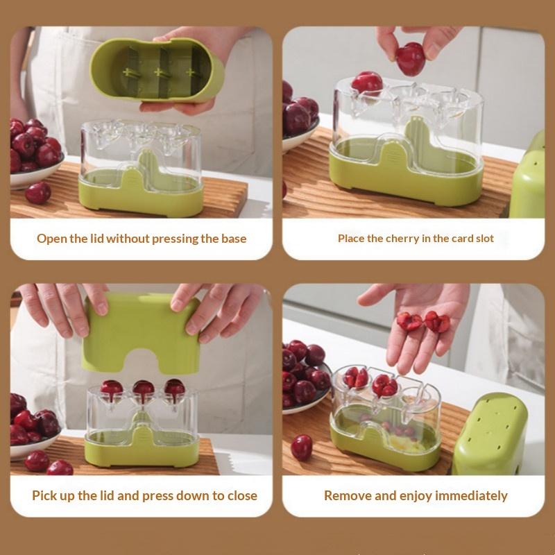 เครื่องคว้านเมล็ดเชอร์รี่และมะ - Kitchen Baking Tools บทวิจารณ์และราคา