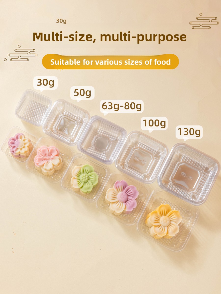 กล่องพลาสติกหนาสำหรับบรรจุขนมไ - Kitchen Baking Tools บทวิจารณ์และราคา