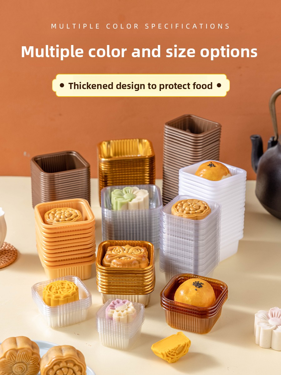 กล่องพลาสติกหนาสำหรับบรรจุขนมไ - Kitchen Baking Tools บทวิจารณ์และราคา