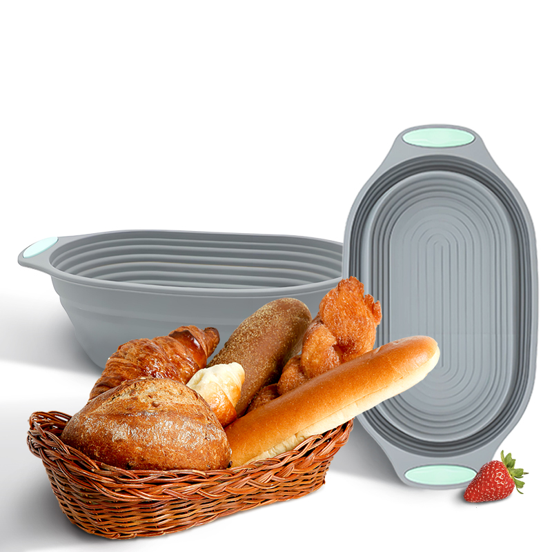 ตะกร้าพับได้ทำจากซิลิโคนสำหรับ - Kitchen Baking Storage บทวิจารณ์และราคา