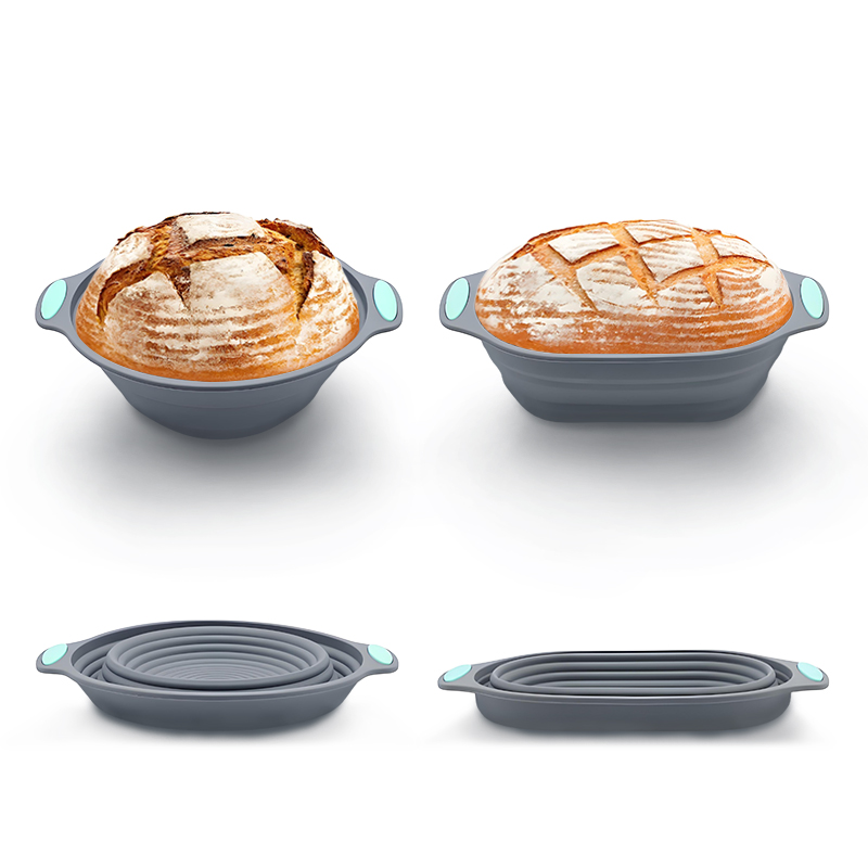 ตะกร้าพับได้ทำจากซิลิโคนสำหรับ - Kitchen Baking Storage บทวิจารณ์และราคา
