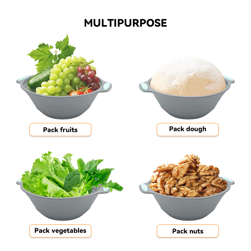 ตะกร้าพับได้ทำจากซิลิโคนสำหรับ - Kitchen Baking Storage บทวิจารณ์และราคา