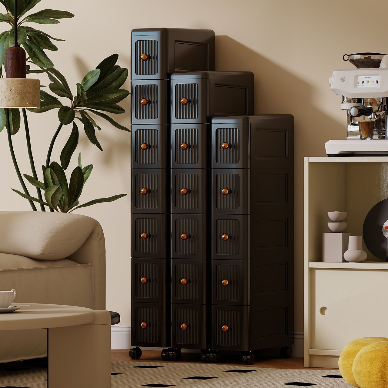 ตู้เก็บของแบบลิ้นชักช่องแคบ 15 - Kitchen Baking Storage บทวิจารณ์และราคา
