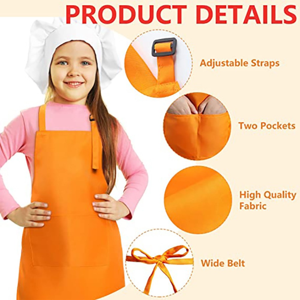 ผ้ากันเปื้อนเด็ก ผ้ากันเปื้อนเ - Kitchen Kids Baking Set บทวิจารณ์และราคา