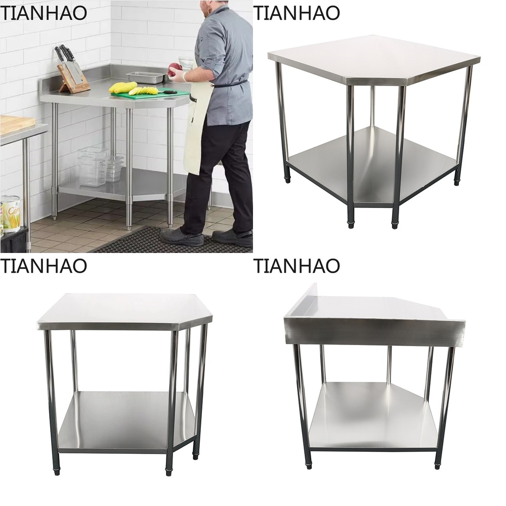 โต๊ะเตรียมอาหารสแตนเลสสำหรับร้ - Kitchen Baking Station บทวิจารณ์และราคา