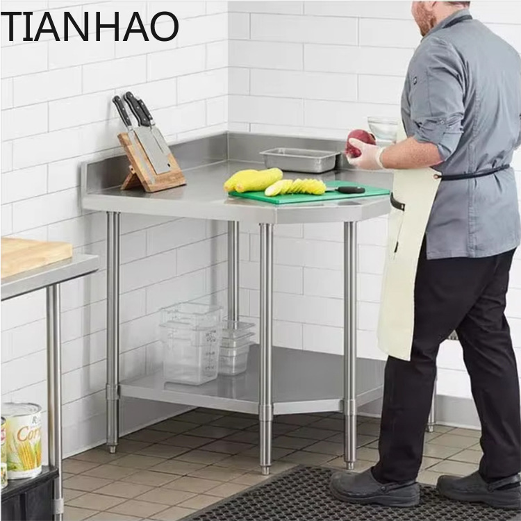 โต๊ะเตรียมอาหารสแตนเลสสำหรับร้ - Kitchen Baking Station บทวิจารณ์และราคา