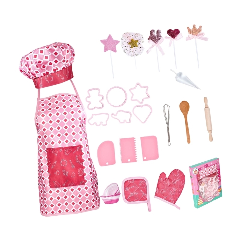 ชุดของเล่นเครื่องแต่งกายสำหรับ - Kitchen Kids Baking Set บทวิจารณ์และราคา